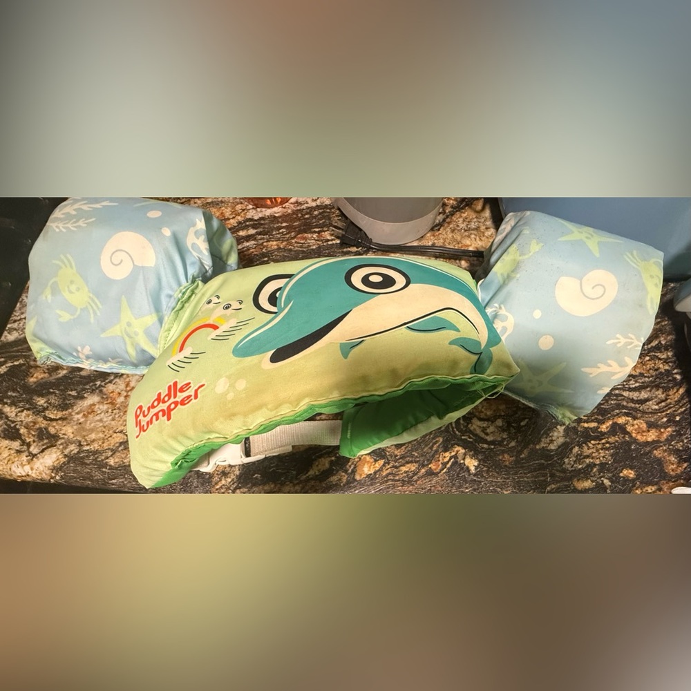 Puddle Jumper Kids Dolphin Swim Vest